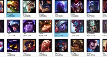 CONTA LEAGUE OF LEGENDS BR- 7 SKINS - 70 CHAMP - UNRANKED