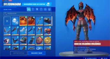 Conta Fortnite Muito Rara, + d 200 itens (Com Salve O Mundo)