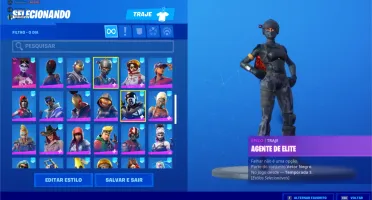 Conta Fortnite Muito Rara, + d 200 itens (Com Salve O Mundo)