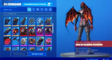 Conta Fortnite Muito Rara, + d 200 itens (Com Salve O Mundo)