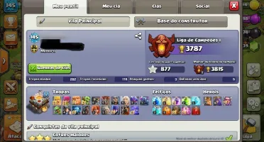 CV 11 QUASE FULL !!!!    Clash of Clans