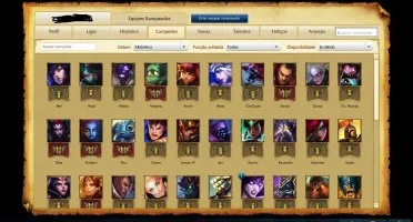 VENDO CONTA DE LOL DIAMANTE 5 ALGUMAS SKIN 37 CHAMPIONS