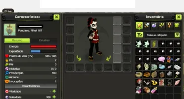 CONTA DOFUS TOUCH BRUTAS - PANDA 187