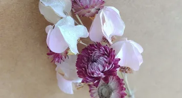 Ramo com Flores Desidratadas