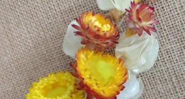 Ramo com Flores Desidratadas