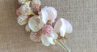 Ramo com Flores Desidratadas