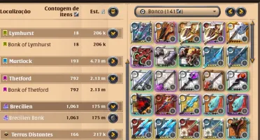 conta albion com muito spec