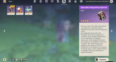 Conta AR 21 com Hutao, Nahida e Ayato
