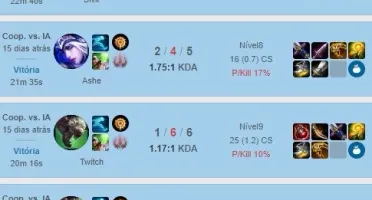 BOT para upar contas LoL