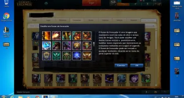 Conta Prata V com Borda 34 skins só skin rara e 70 Champions