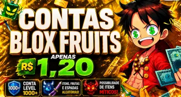 CONTAS BLOX FRUITS - A Mais Barata  [Entrega Automática]