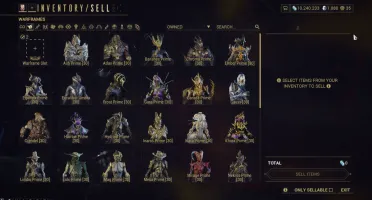 Conta Warframe MR 20 |44 Warframes |17 Deluxe Skins| Full