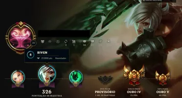 CONTA LEAGUE OF LEGENDS - 120 CAMPEÕES - 117 SKINS