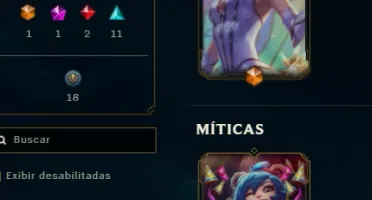 LOL - Full Acesso - LVL 226 - 131 Champions - 59 Skins