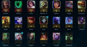 Conta Platina V SOLO E FLEX, sem e-mail registrado! MMR alto