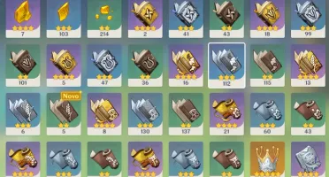 AR 58, Eula + Tumulo, Ganyu + Amos + 10*5estrelas