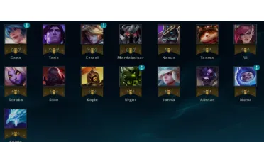 Conta Bronze II/Varias skins e champs