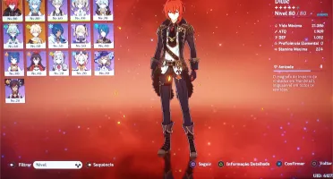 Conta de Genshin Impact - PS4