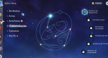 Conta de Genshin ar 51 varessa c1+ assinatura