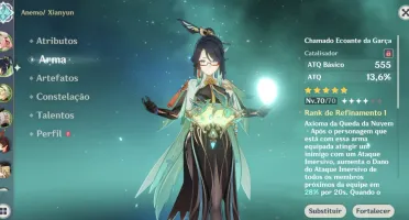 Conta de Genshin ar 51 varessa c1+ assinatura