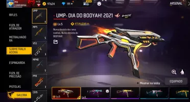 Conta free fire