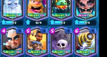 CONTA RARA CLASH ROYALE