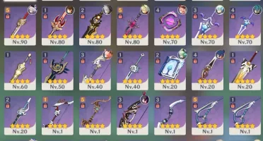 (EU) 9 Personagens 5 Estrelas!