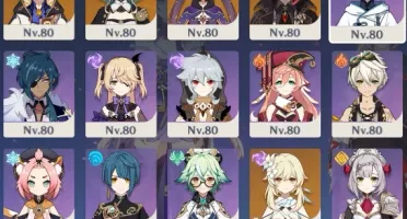 (EU) 9 Personagens 5 Estrelas!