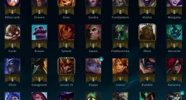 Conta lvl 33 90 campeões + 25 skins