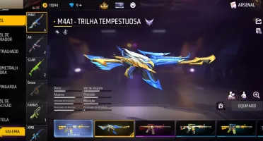 Conta De FF Com Angelical 🪽