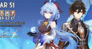 AR 51 Ganyu + Arco T5 / Zhongli / Jean / Orgulho Celestial +