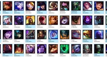 Conta League Of Legends 2012 lv30 Unran 26 skins 45 champs