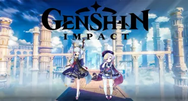 Conta Genshin Impact AR 7 com Kamisato Ayaka e Qiqi