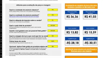 Melhor Planilha de Precificação - Shopee, ML, Loja fisica,