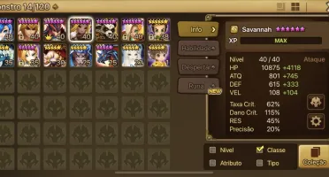 Conta de summoners parada