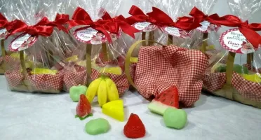Cesta sabonete Pic Nic