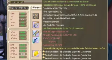 Franco Atirador level 70 | GFPT