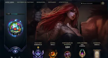 Conta League of Legends s3, Diamante 4 solo duo e Flex