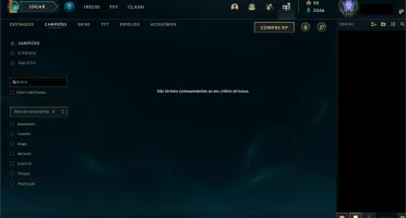 CONTA LOL 1130 SKINS COM PAX TF (PLAT 2 - MMR D2/D3)