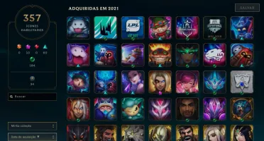 CONTA LOL 1130 SKINS COM PAX TF (PLAT 2 - MMR D2/D3)