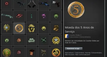 Conta Steam 8 Anos Csgo Prime