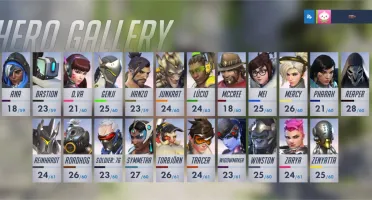 Conta de Overwatch lvl 195