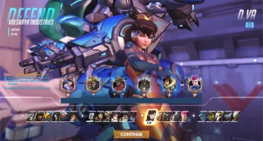 Conta de Overwatch lvl 195