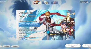 Conta P/PC e MOBILE Genshin Impact