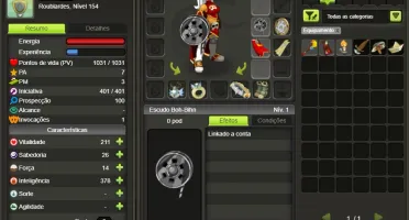 Conta zob 194/roub154 S/ certificar dofus serv pandawo