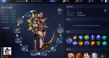 FEITICEIRA Nv.70 - 81k Power - 3 Pet ÉPICOS!!! - SA74⚠️
