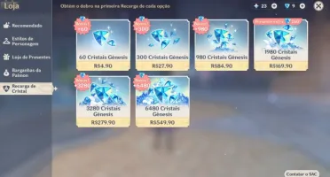 AR55 Eula + Tumulo / Xiao / Diluc c1 e Banner garantido!!!