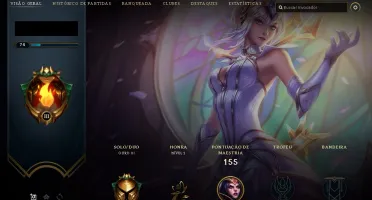 Contas league of legends com otimo mmr e varias skins