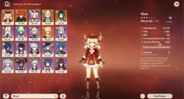 Ar33 XIAO, KLEE, DILUC E JEAN+27 RESINAS FRÁGEIS