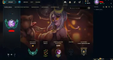 Conta LOL 275 skins platina 2